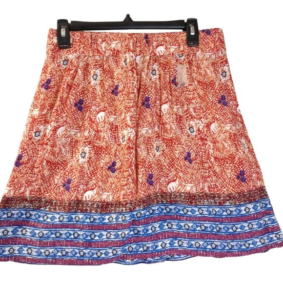 Cabi Skirt Bella Batik Boho Pockets Elastic Waist Womens Size M - Picture 2 of 3